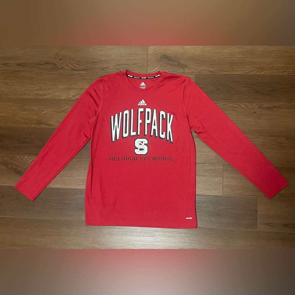 Wolfpack adidas long sleeve youth kids 14-16 XL